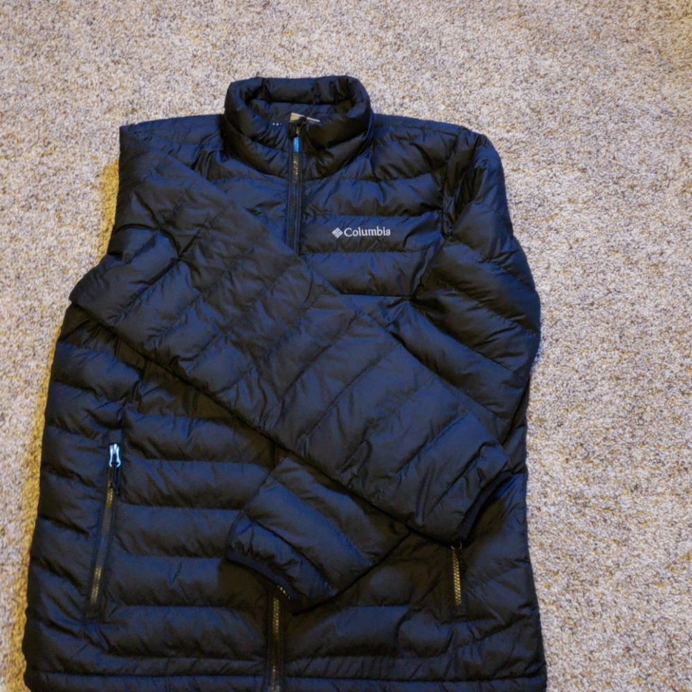 Columbia black winter jacket Mens Medium